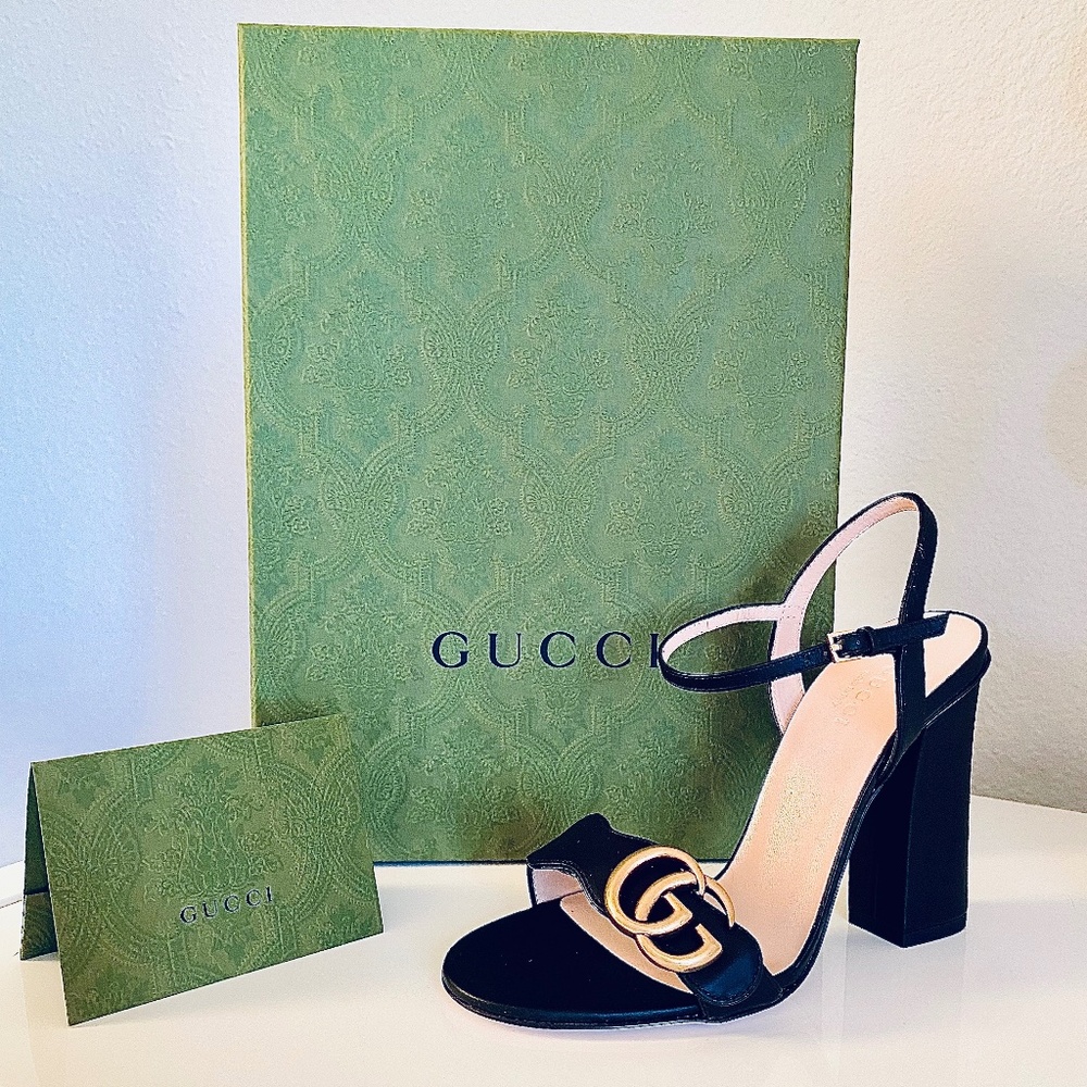Gucci Leather Sandals
